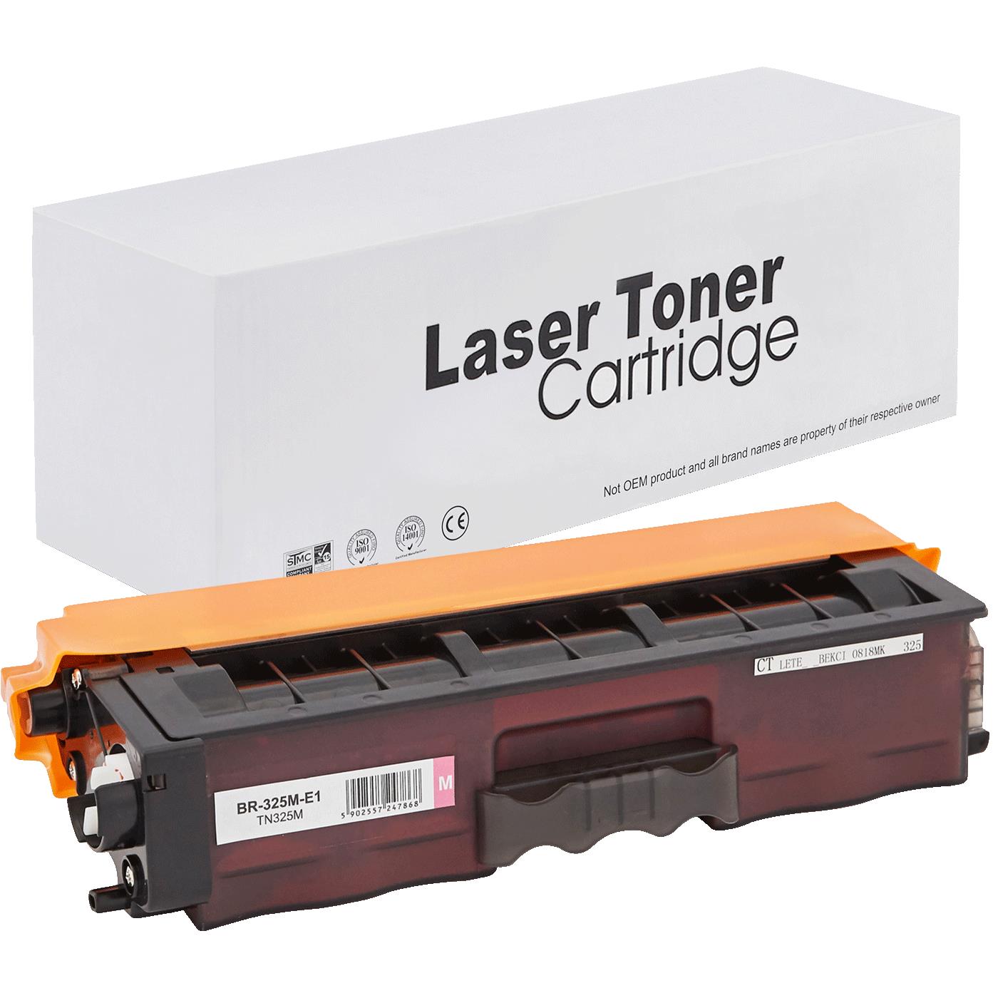 Brother TN325M Toner für HL-4150CDN (HL / DCP / MFC) – Magenta, 3500 Seiten, kompatibler Ersatz