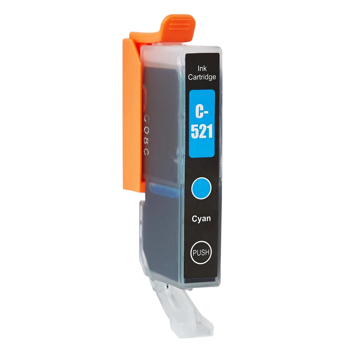 Canon CLI-521C Tintenpatrone für Pixma IP3600 – Cyan, 10.5 ml, kompatibel