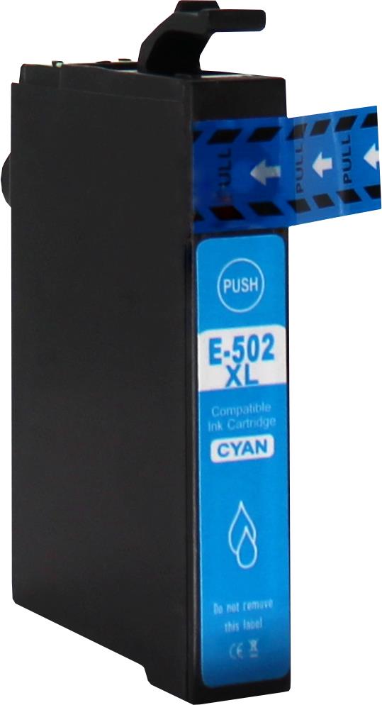 Epson C13T02W24010 Tintenpatrone für Expression Home XP-5100 (Expression / WorkForce) – Cyan, 12 ml, kompatibel