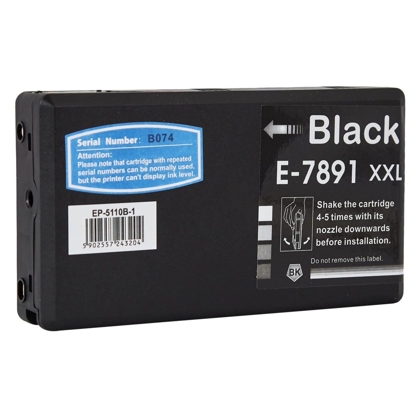 Epson T7891 Tintenpatrone für WorkForce Pro WF-4630DWF – Schwarz, 70 ml, kompatibel