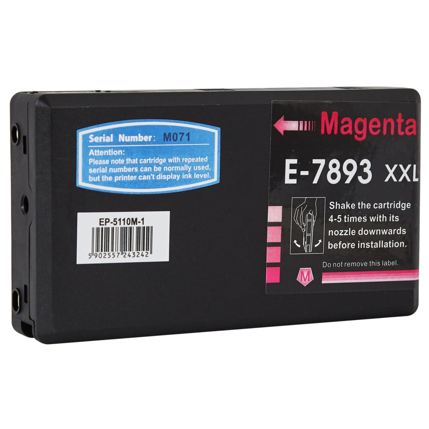 Epson C13T789340 Tintenpatrone für WorkForce Pro WF-4630DWF – Magenta, 36 ml, kompatibel