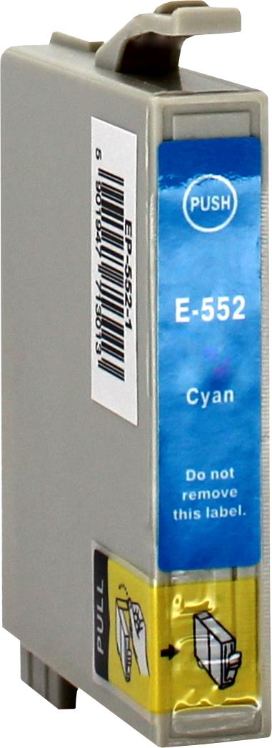 Epson C13T05524010 Tintenpatrone für Stylus Photo R240 – Cyan, 13.5 ml, kompatibel