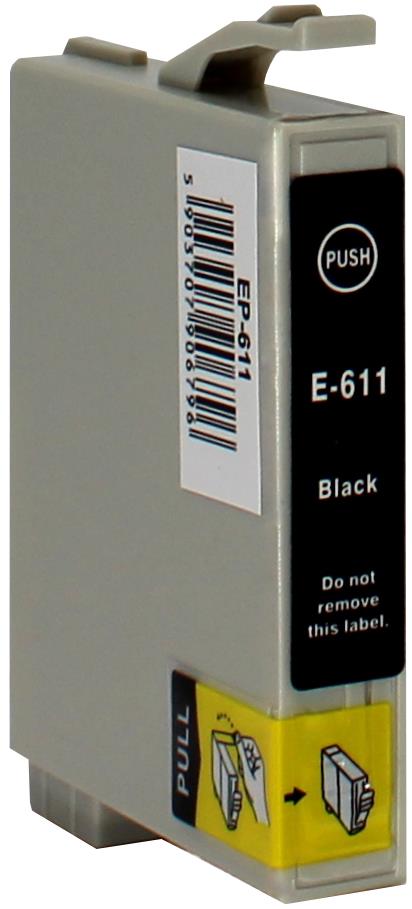 Epson C13T06114010 Tintenpatrone für Stylus D68 – Schwarz, 20 ml, kompatibel