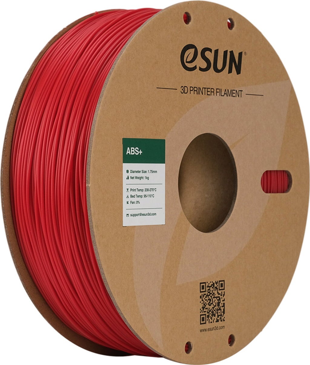 eSUN ABS+ Feuerwehrrot – Filament, 1 kg