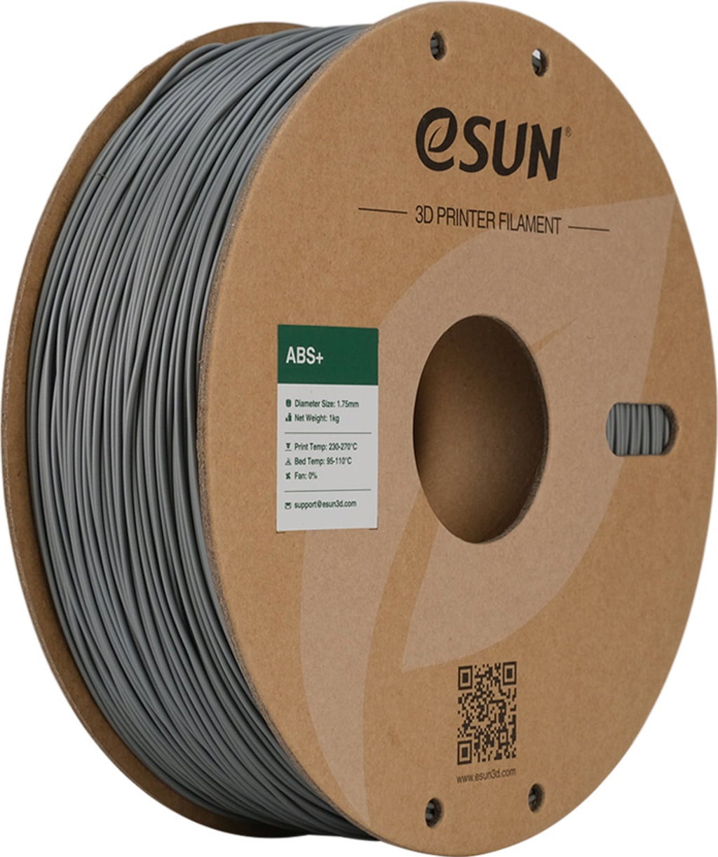 eSUN ABS+ Silber – Filament, 1 kg