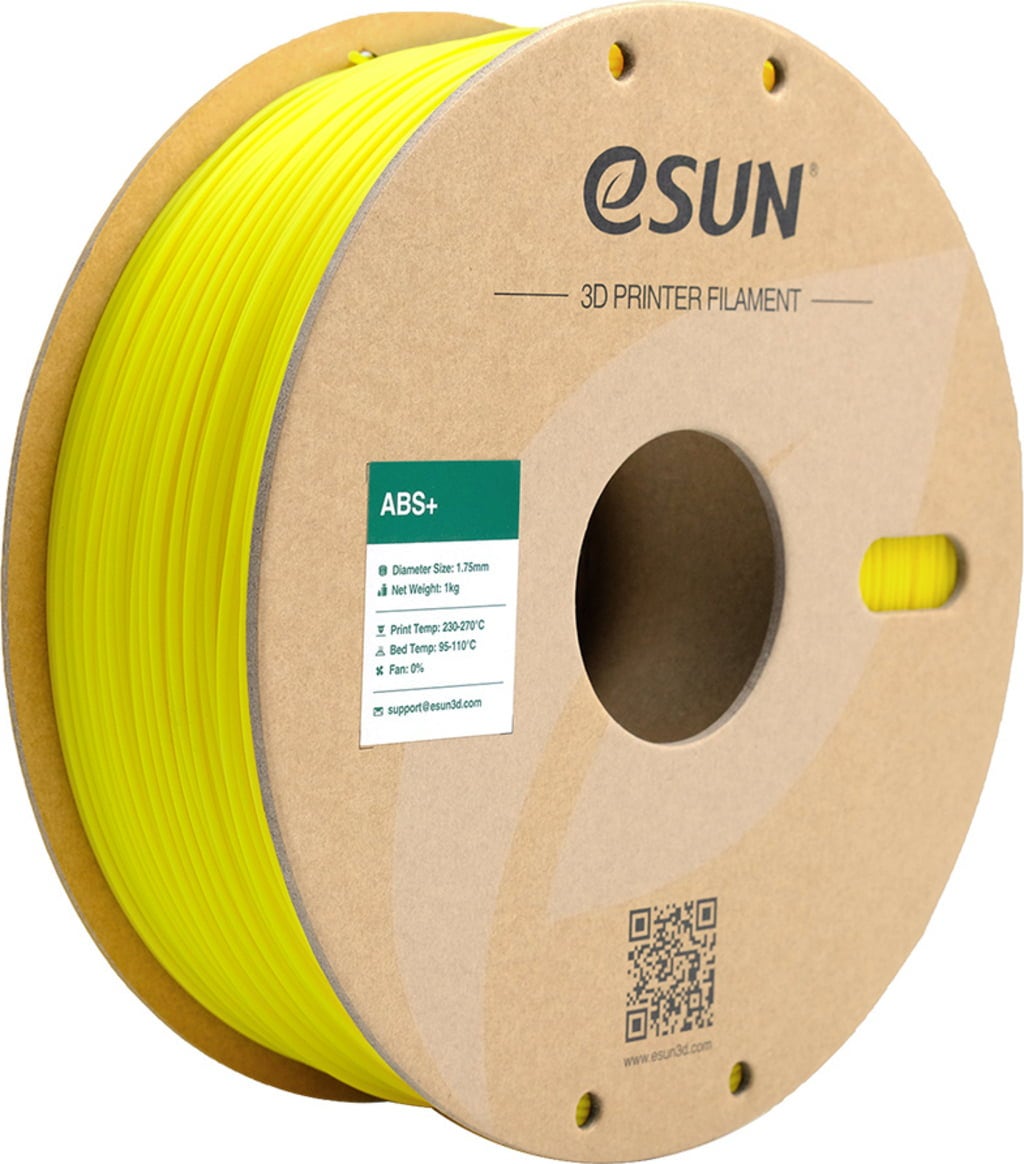 eSUN ABS+ Gelb – Filament, 1 kg