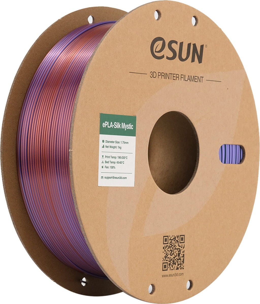 eSUN ePLA-Silk Mystic Kupfer-Lila-Grün – Filament, 1 kg