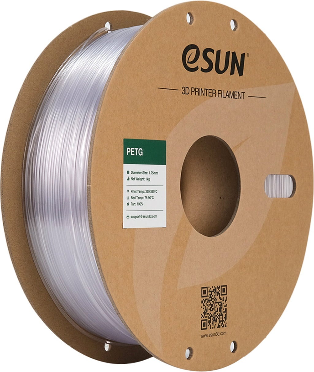eSUN PETG Transparent – Filament, 1 kg