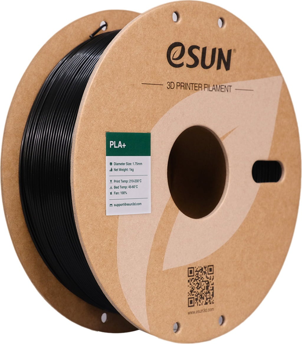 eSUN PLA+ Schwarz – Filament, 1 kg