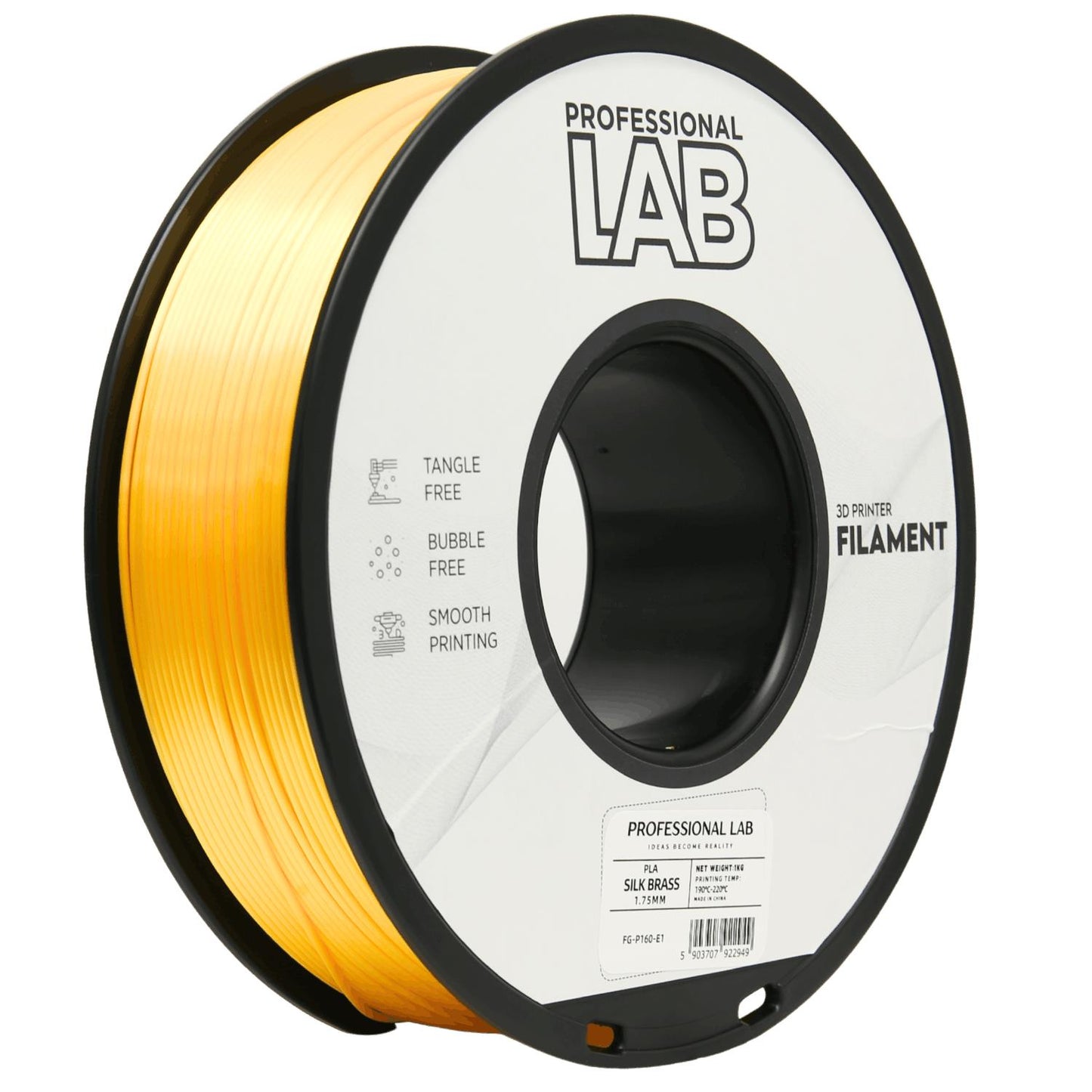 PLA Silk Filament Messing 1.75 mm