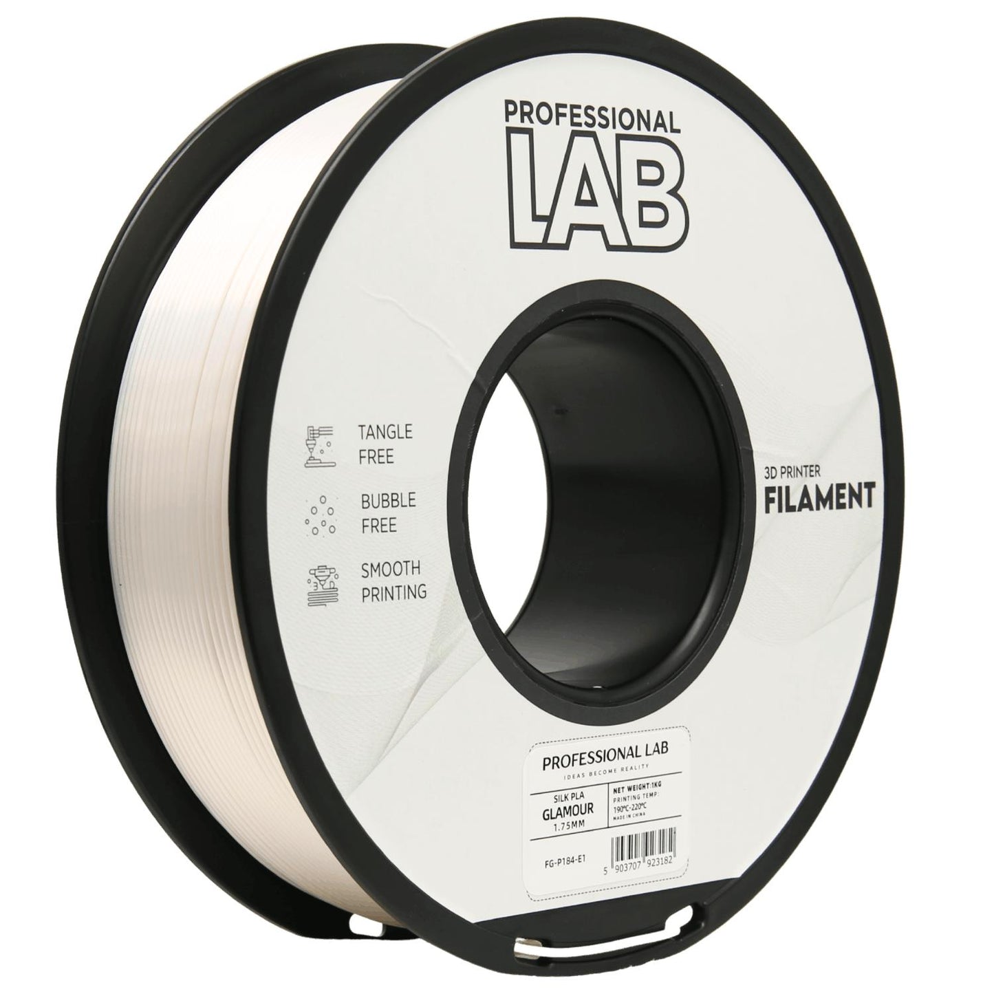 Silk PLA Filament Gold Glänzend 1.75mm – Prof. Lab