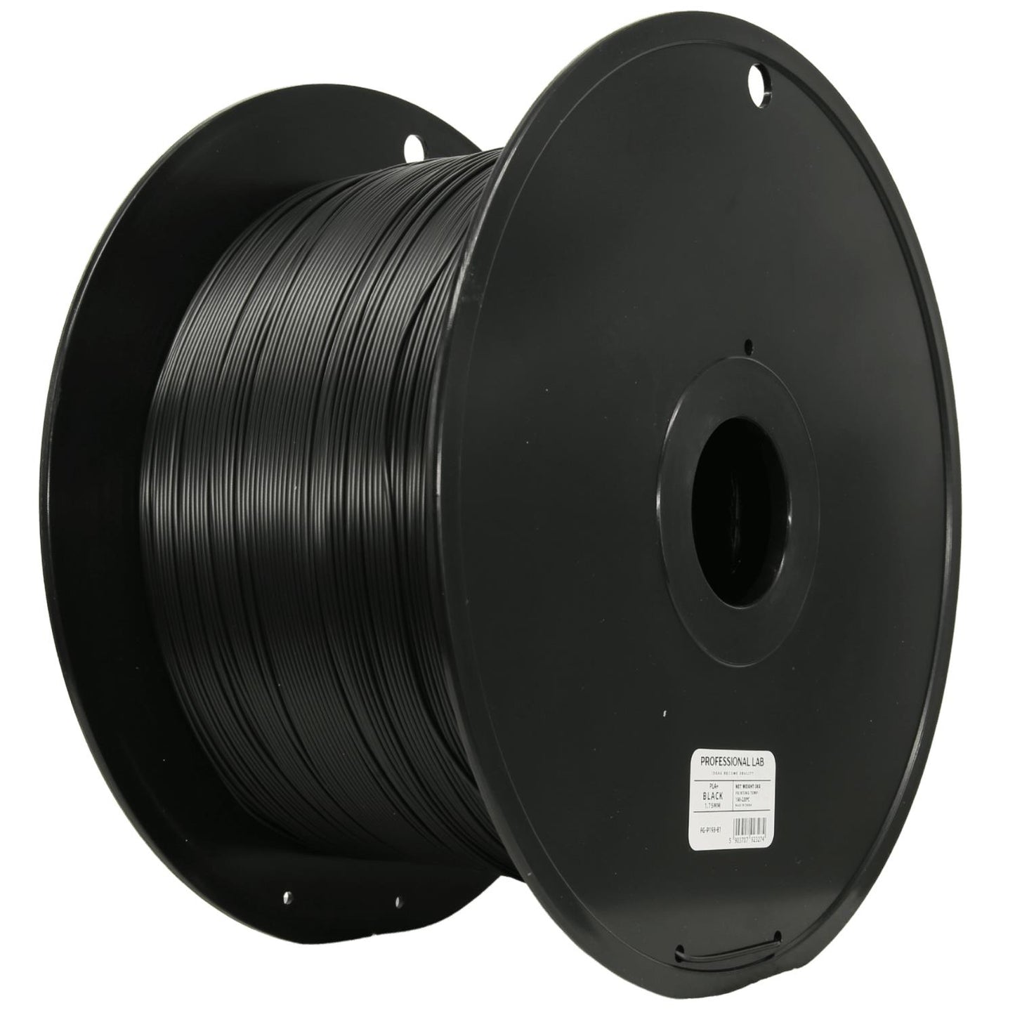 PLA+ Filament Schwarz 1.75mm – Prof. Lab
