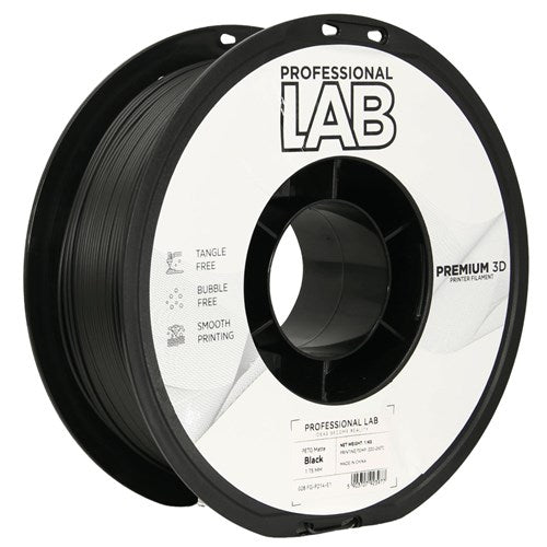 PETG Matt Schwarz, 1.75mm, +/- 0.03mm - Prof. Lab Filament