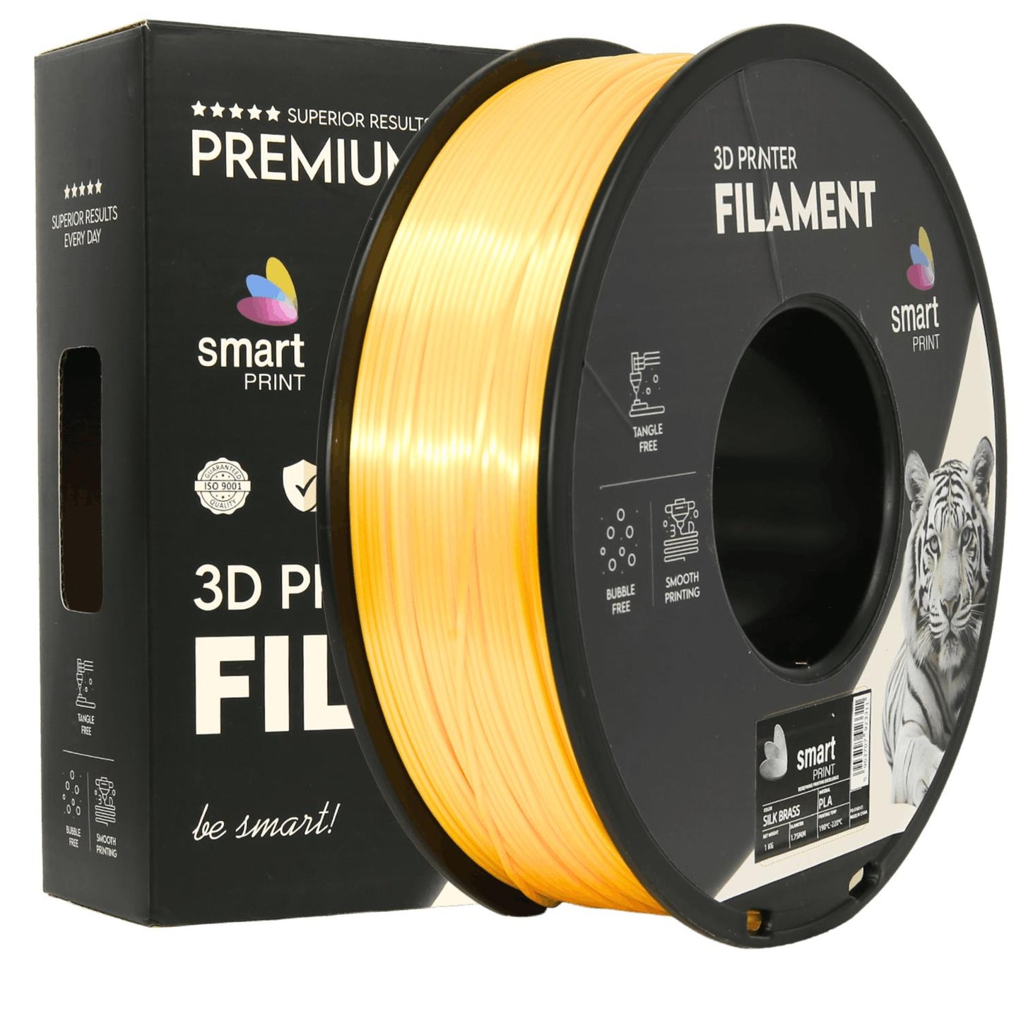PLA Silk Filament Messing 1.75mm – Smart Print