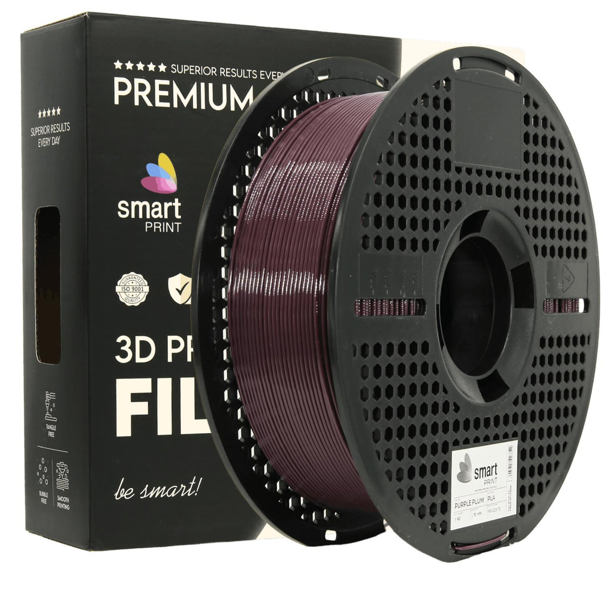 PLA Filament Pflaumenlila 1.75mm – Smart Print