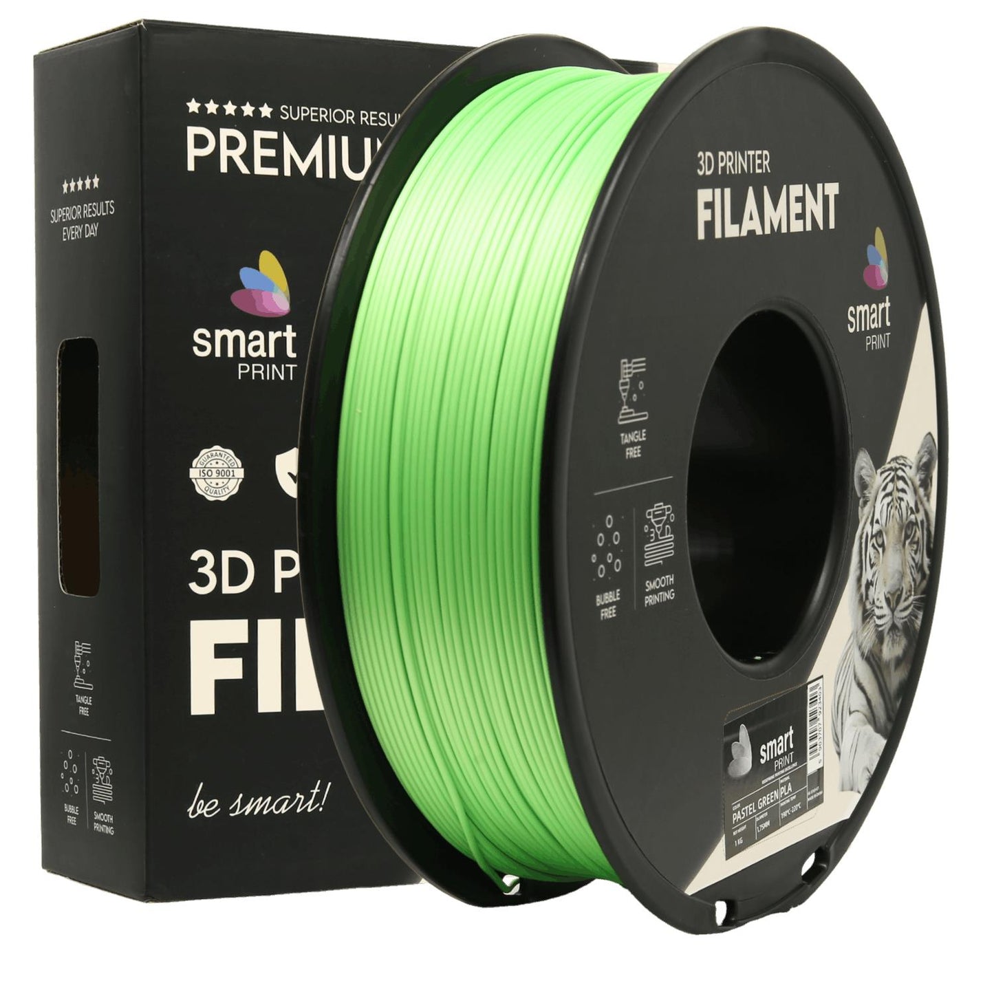 PLA Filament Pastell Grün 1.75 mm - Smart Print