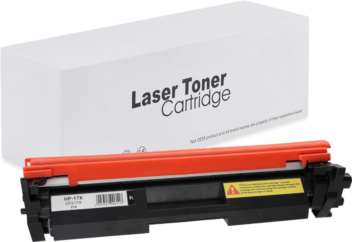 HP CF217X Toner für LaserJet Pro M102a – Schwarz, 4000 Seiten, kompatibler Ersatz