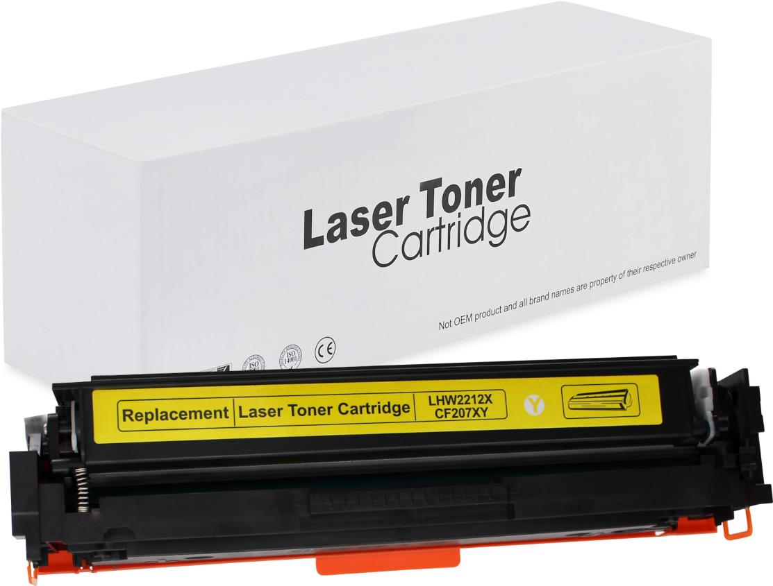 HP W2212X Toner für Color LaserJet Pro M255DW – Gelb, 2450 Seiten, kompatibler Ersatz