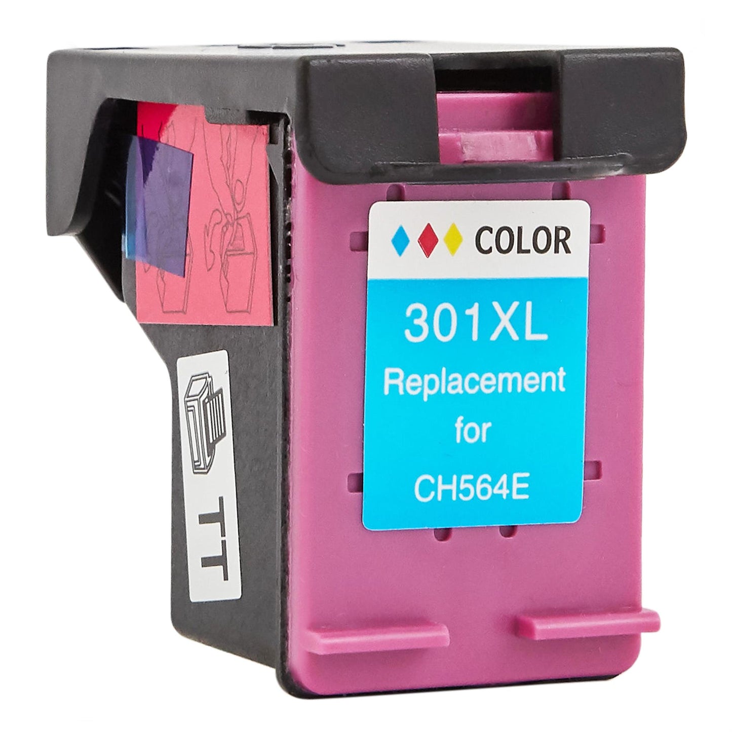 HP 301XL Tintenpatrone für DeskJet 1000 (DeskJet / Envy / OfficeJet) – Multicolor, 18 ml, kompatibel