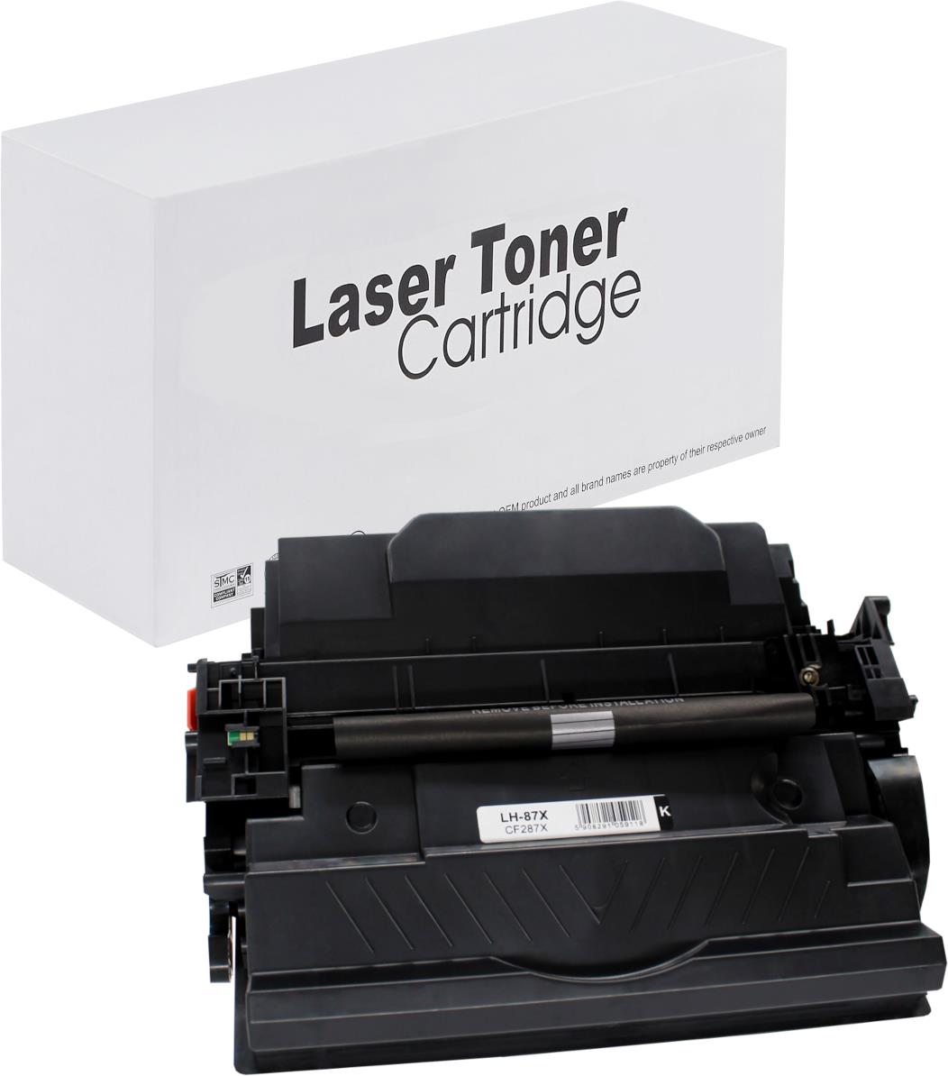HP CF287X Toner für LaserJet Enterprise Flow MFP M527c – Schwarz, 18000 Seiten, kompatibler Ersatz
