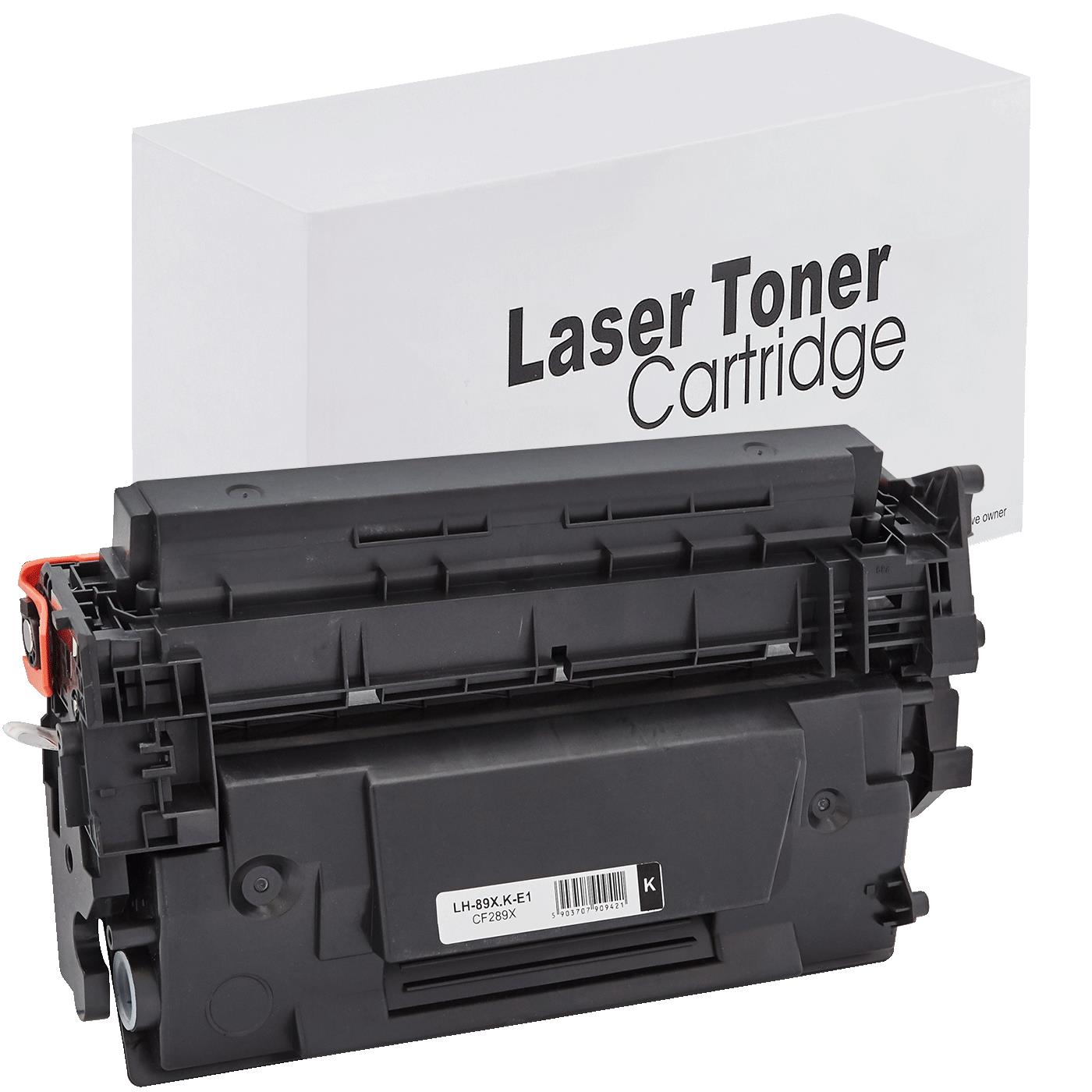 HP CF289X Toner für LaserJet Enterprise M507dn – Schwarz, 10000 Seiten, kompatibler Ersatz