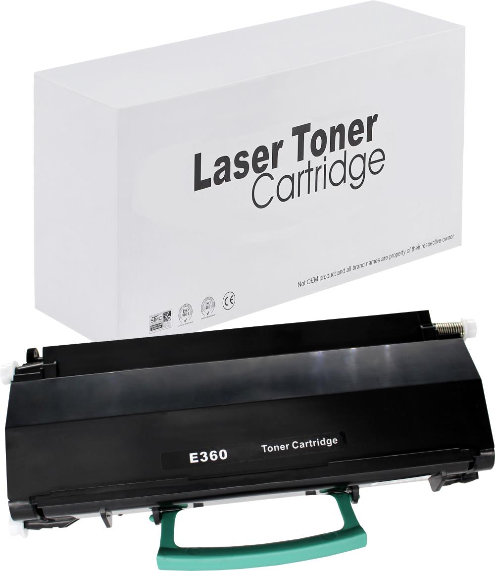 Lexmark E360H11E Toner für Optra E360D – Schwarz, 9000 Seiten, kompatibler Ersatz