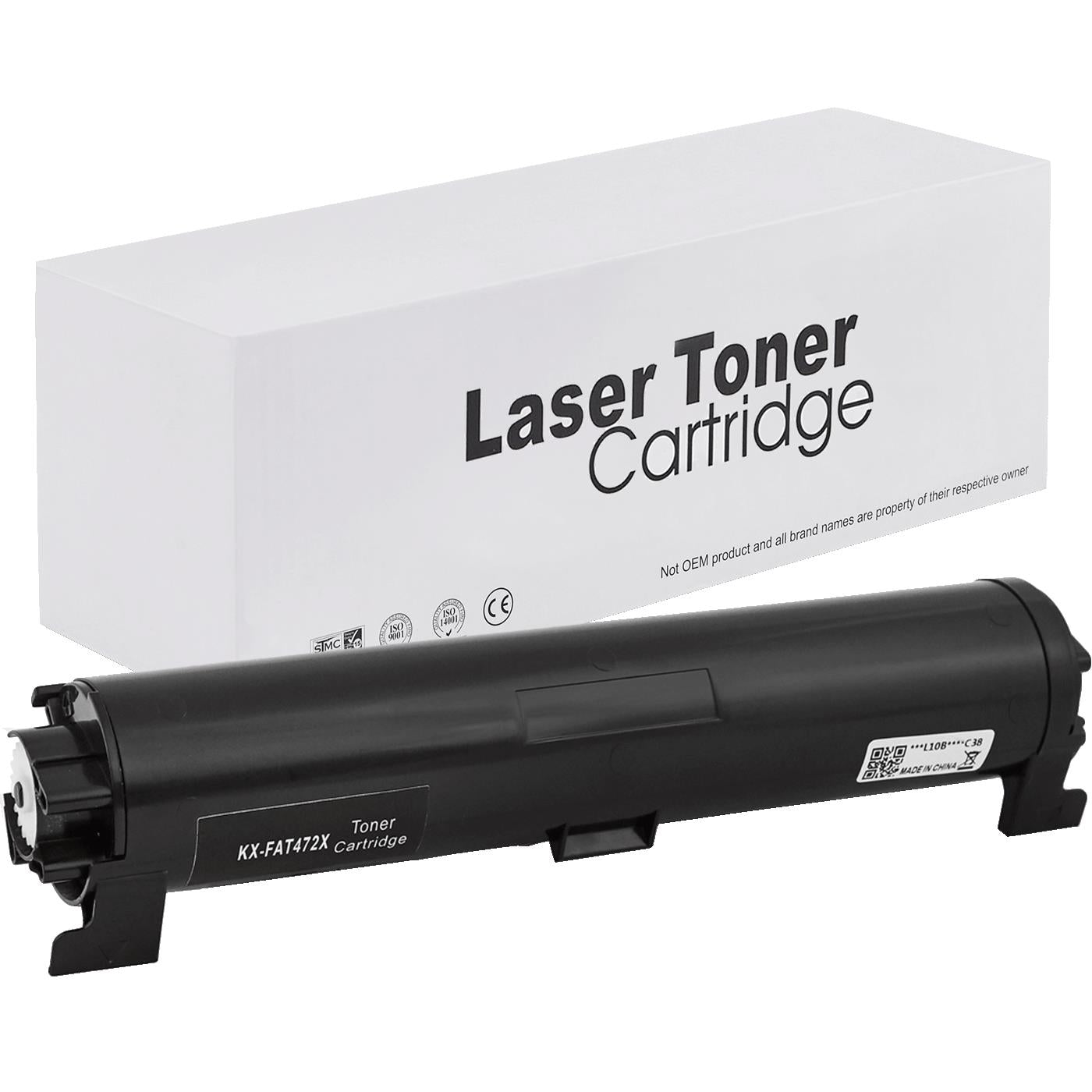 Panasonic KX-FAT472X Toner für KX-MB2120HXB – Schwarz, 2000 Seiten, kompatibler Ersatz
