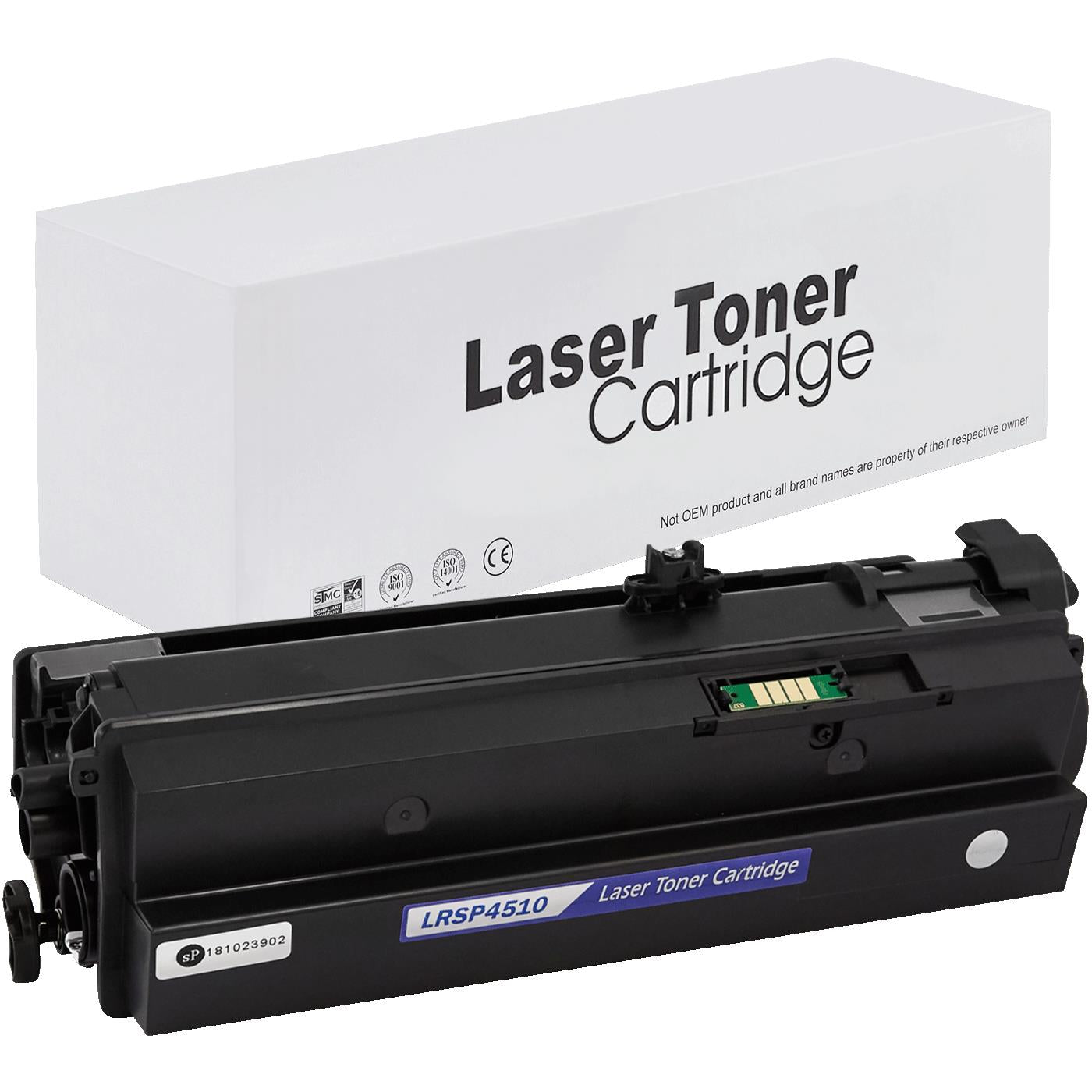 Ricoh / Lanier 407323 Toner für SP 3600 dn – Schwarz, 3000 Seiten, kompatibler Ersatz