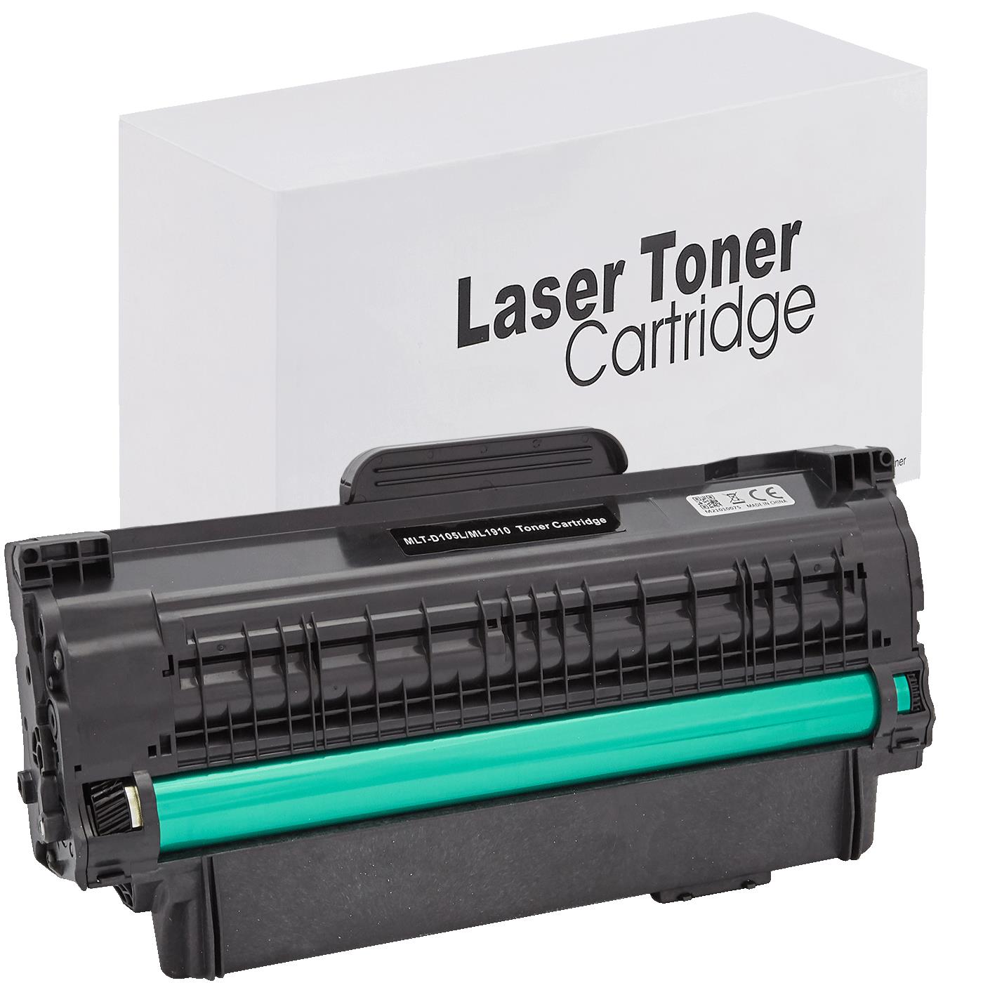 Samsung MLT-D1052L Toner für ML 1910 (ML / SCX / SF) – Schwarz, 2500 Seiten, kompatibler Ersatz