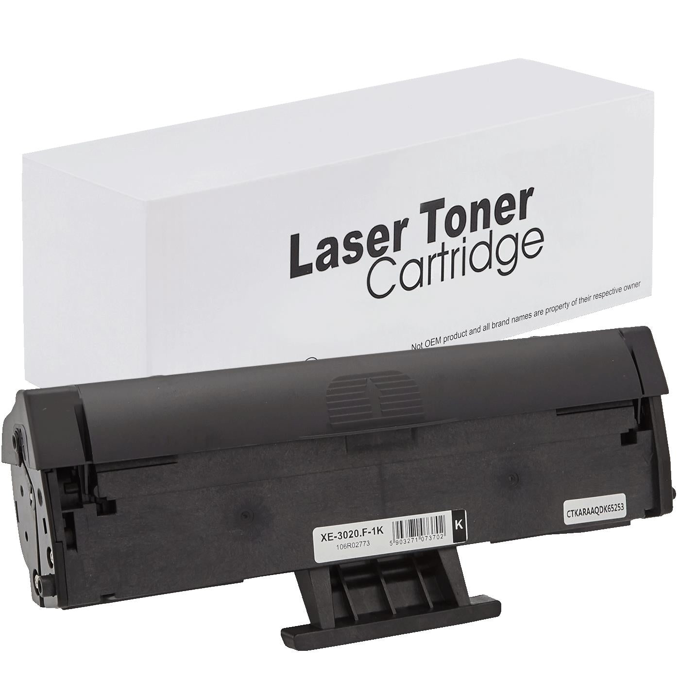 Xerox 106R02773 Toner für Phaser 3020 (Phaser / WorkCentre) – Schwarz, 1500 Seiten, kompatibler Ersatz