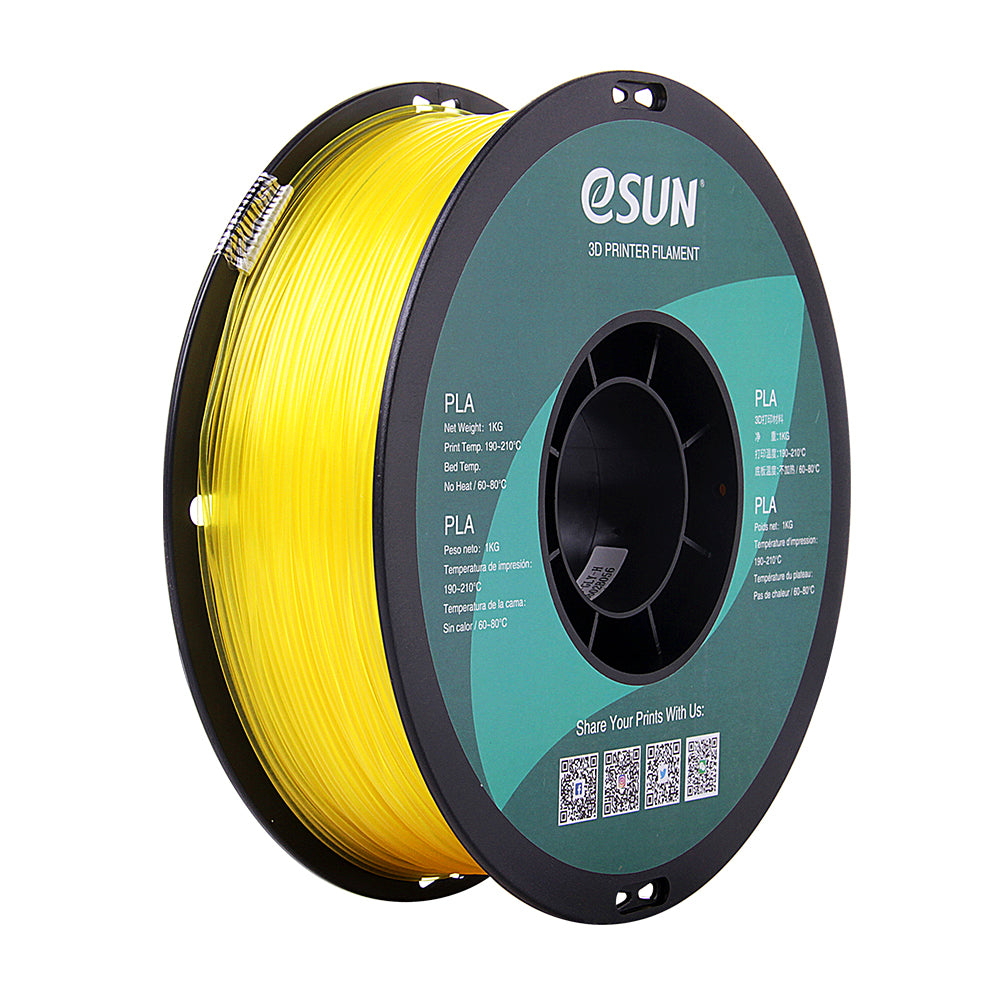eSUN PLA+ Glass Lemon – Filament, 1 kg