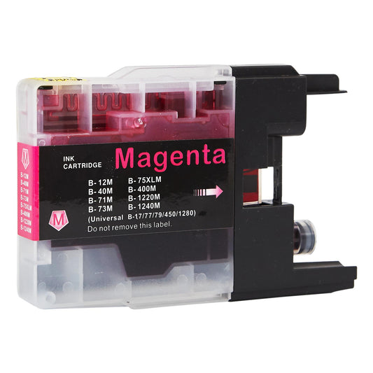 Brother LC1240M Tintenpatrone für DCP-J525W (DCP / MFC) – Magenta, 10 ml, kompatibel
