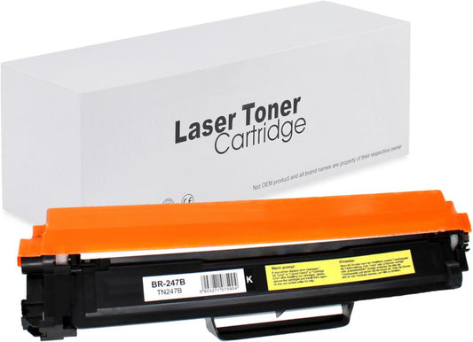 Brother TN247B Toner für DCP-L3510CDW (HL / DCP / MFC) – Schwarz, 3000 Seiten, kompatibler Ersatz