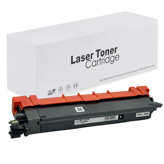 Brother TN249BK Toner für HL-L8230CDW (HL / DCP / MFC) – Schwarz, 4500 Seiten, kompatibler Ersatz