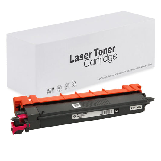 Brother TN249M Toner für HL-L8230CDW (HL / DCP / MFC) – Magenta, 4000 Seiten, kompatibler Ersatz
