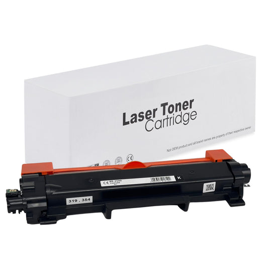 Brother TN2590 Toner für DCP L2600 D (HL / DCP / MFC) – Schwarz, 1200 Seiten, kompatibler Ersatz