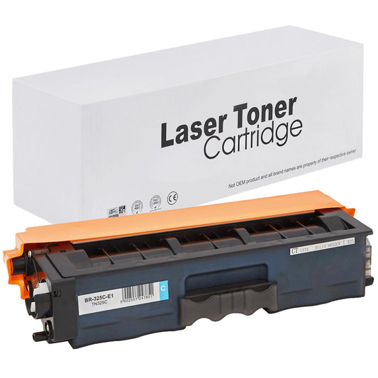Brother TN325C Toner für HL 4150CDN (HL / DCP / MFC) – Cyan, 3500 Seiten, kompatibler Ersatz