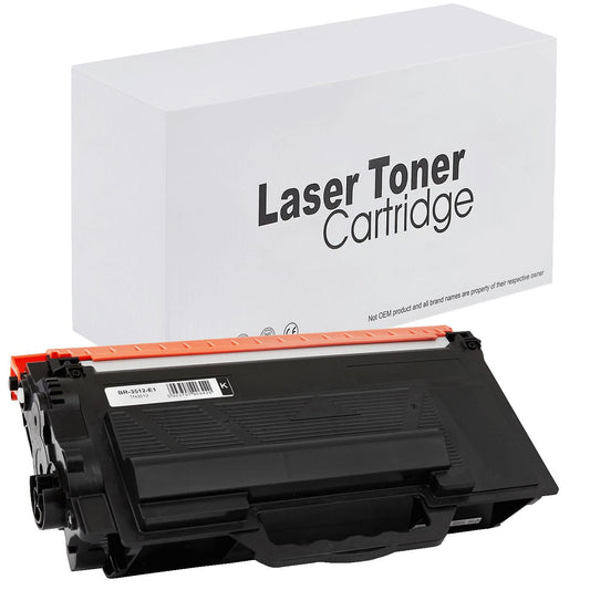 Brother TN3512 Toner für DCP-L6600DW (HL / DCP / MFC) – Schwarz, 12000 Seiten, kompatibler Ersatz