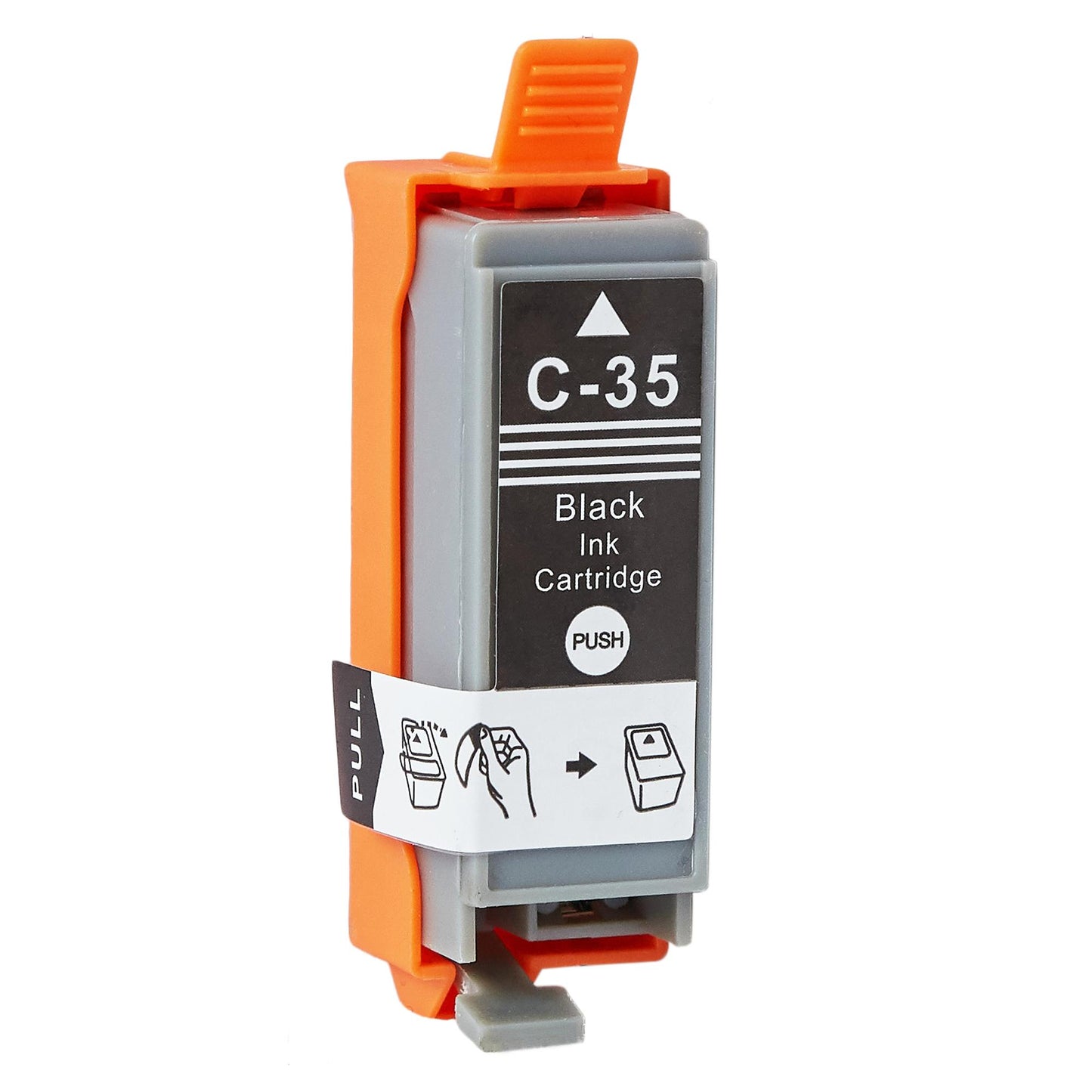 Canon PGI35 Tintenpatrone für Pixma IP 100 – Schwarz, 9.5 ml, kompatibel