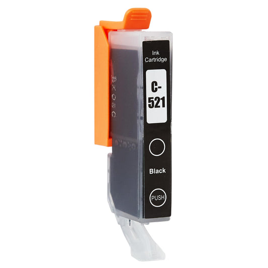Canon PGI-521BK Tintenpatrone für Pixma IP3600 – Schwarz, 10.5 ml, kompatibel