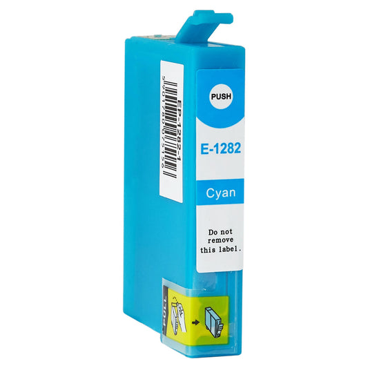 Epson C13T12824011 Tintenpatrone für Stylus SX125 – Cyan, 10 ml, kompatibel