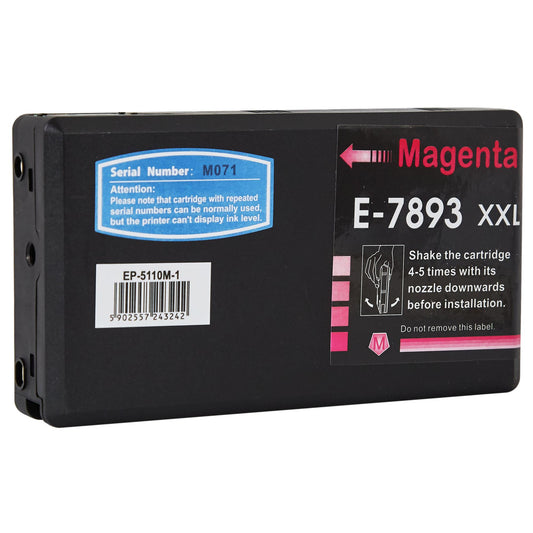 Epson C13T789340 Tintenpatrone für WorkForce Pro WF-4630DWF – Magenta, 36 ml, kompatibel