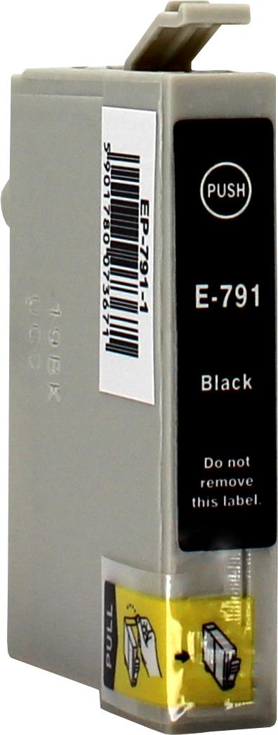 Epson C13T07914010 Tintenpatrone für Stylus Photo 1400 – Schwarz, 18 ml, kompatibel