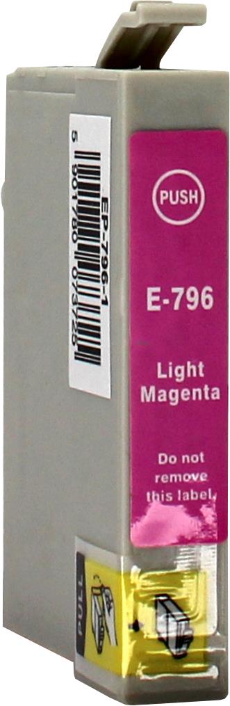 Epson C13T07964010 Tintenpatrone für Stylus Photo 1400 – Hellmagenta, 18 ml, kompatibel