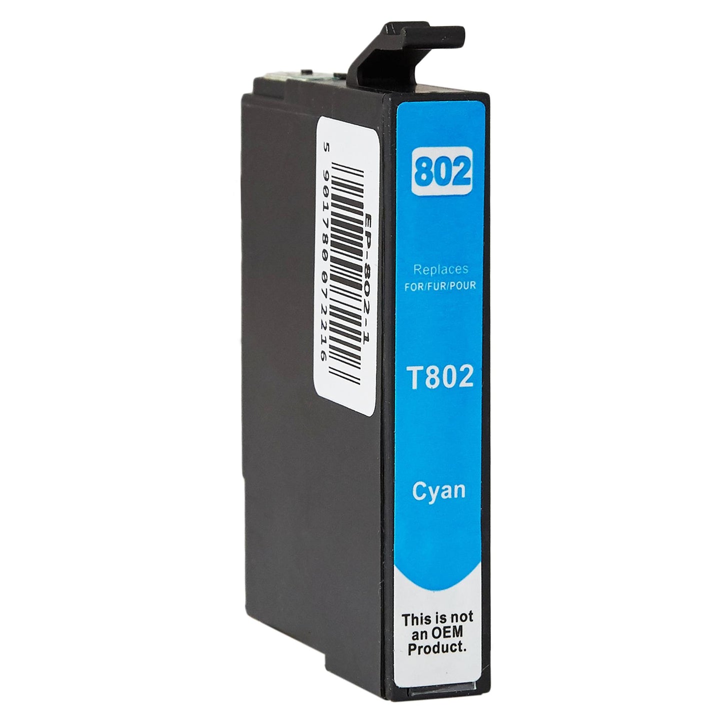 Epson T0802 Tintenpatrone für Stylus Photo 1400 – Cyan, 14 ml, kompatibel