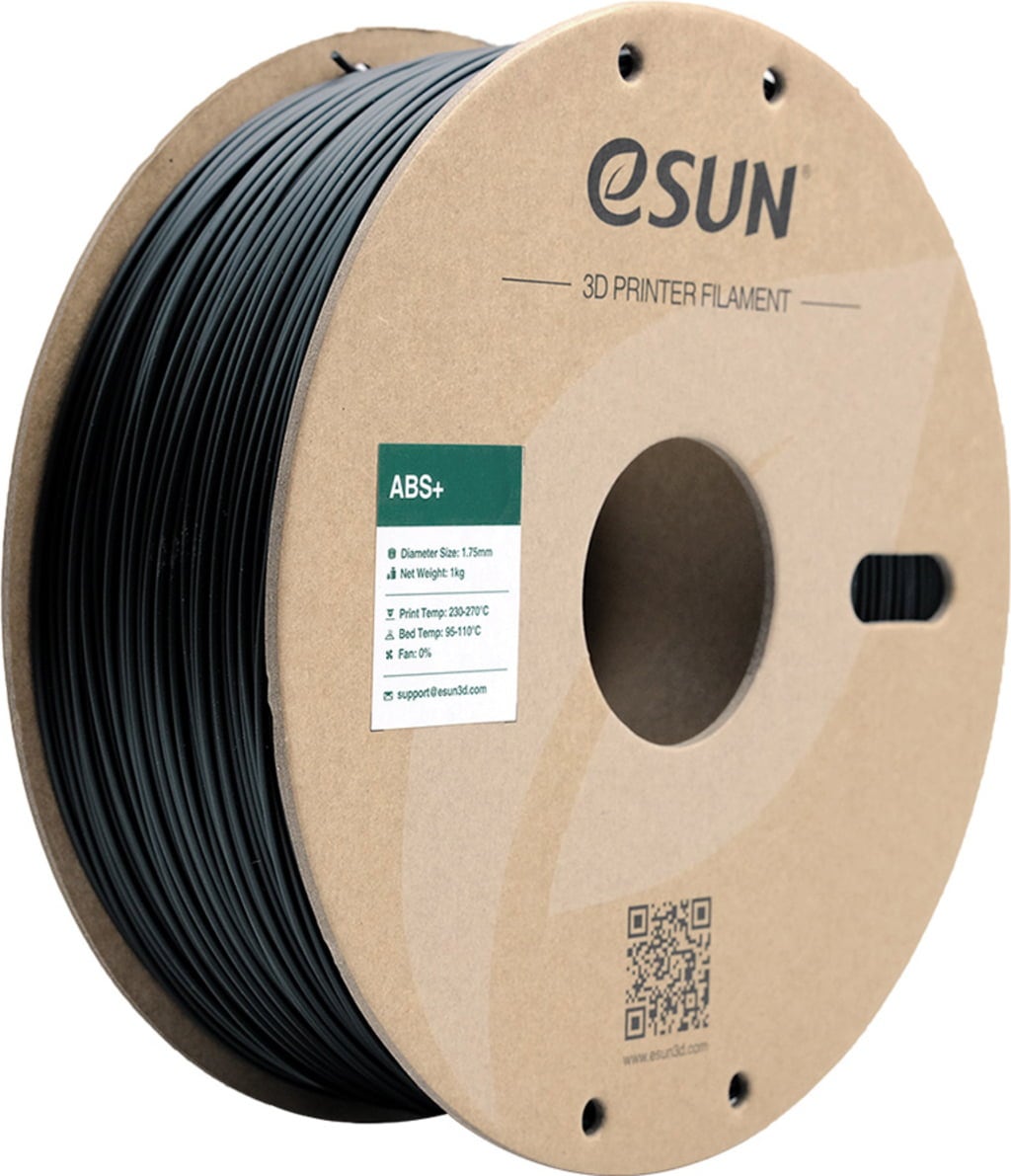 eSUN ABS+ Schwarz – Filament, 1 kg