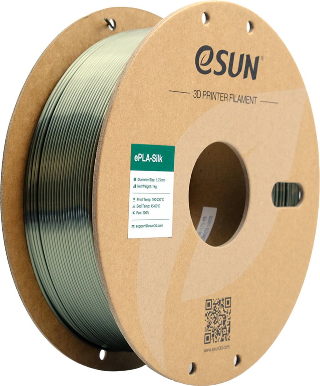 eSUN ePLA-Silk Bronze – Filament, 1 kg