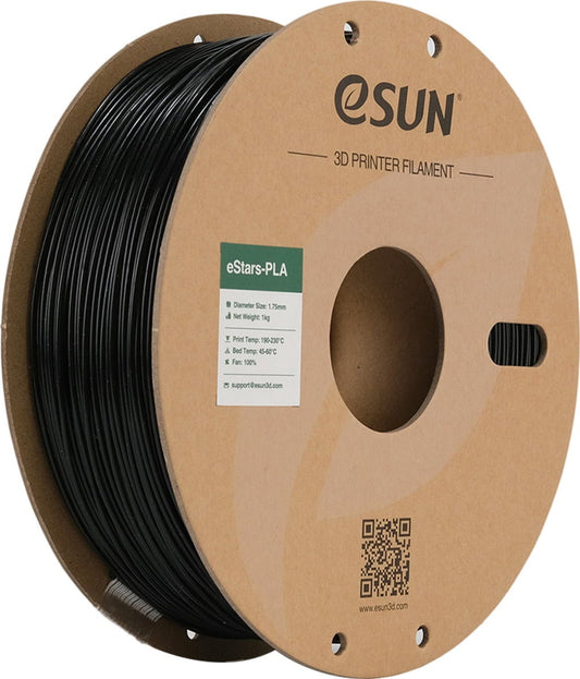 eSUN eStars-PLA Galaxy Black – Filament, 1 kg