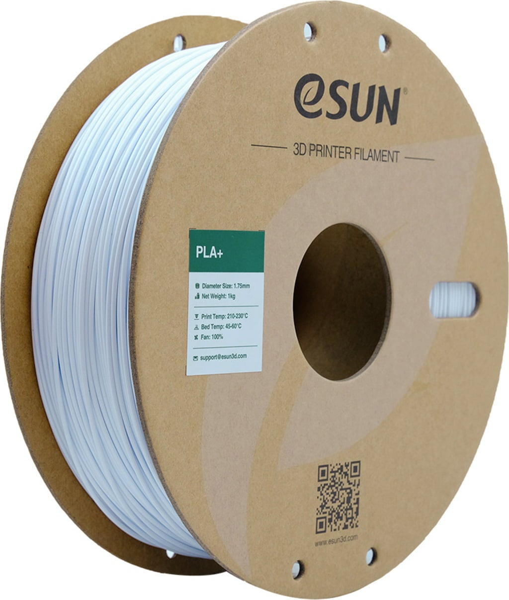 eSUN PLA+ Kaltweiß – Filament, 1 kg