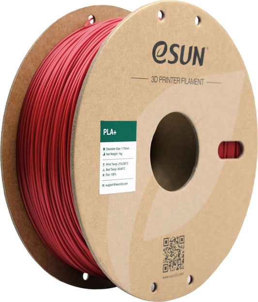 eSUN PLA+ Feuerwehrrot – Filament, 1 kg